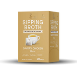 The Art of Broth: Savory Chicken, 20 Packets