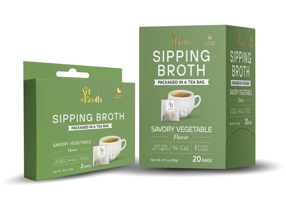 The Art of Broth: Garden of Veggie, 20 Packets